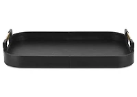 Riva Rectangular Tray Black