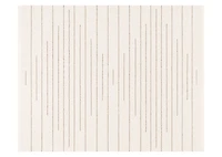 Sutton Stripe Throw Ivory/Savanna