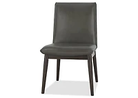 Esmae Leather Dining Chair -Reede Charco
