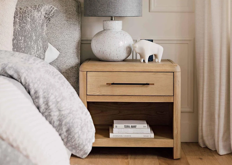 Wallen Nightstand -Dunn Ginger