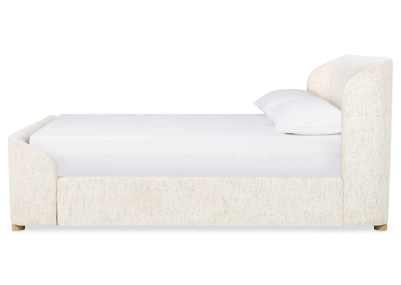 Gabi Bed -Pascal Cream, QUEEN