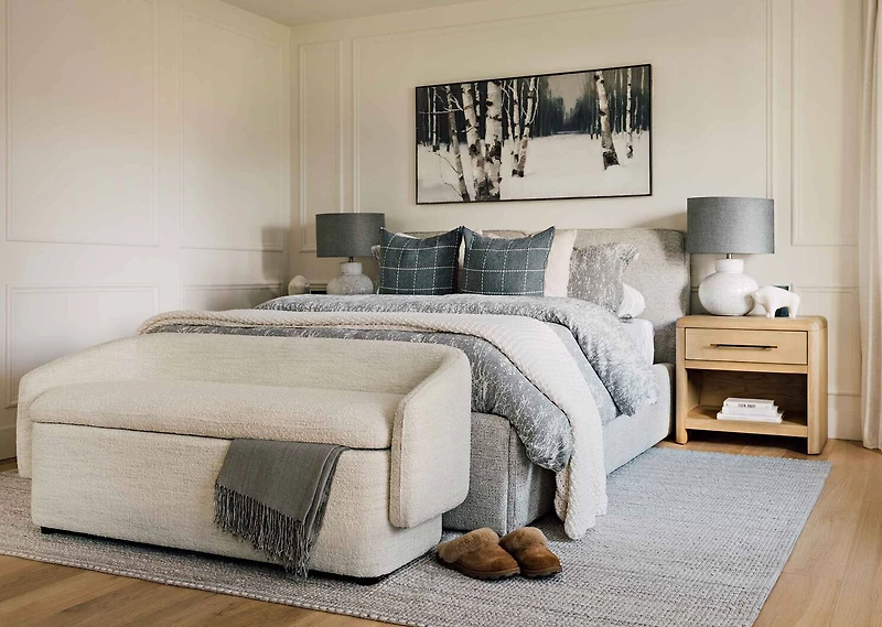 Casis Rug 60x96 Grey/Ivory