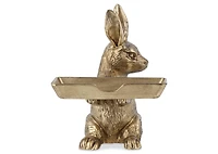 Baylen Bunny Holder Antique Brass