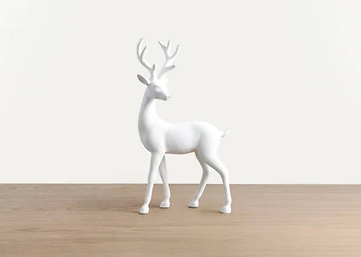 Dancer Deer Decor White