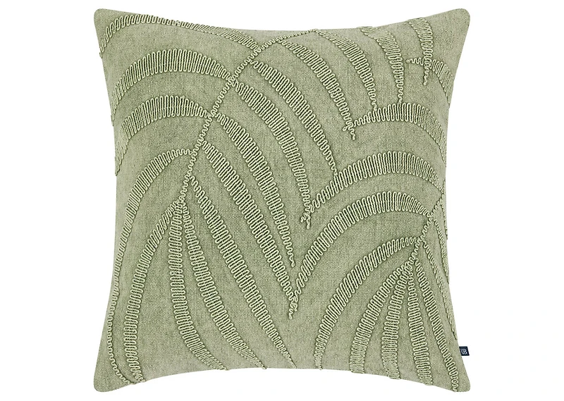 Aleise Cotton Pillow 20x20 Green