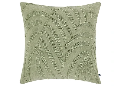Aleise Cotton Pillow 20x20 Green