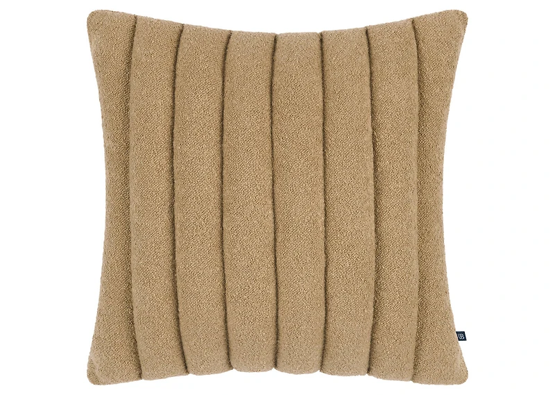 Cayson Quilted Pillow 20x20 Fawn