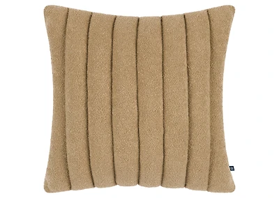 Cayson Quilted Pillow 20x20 Fawn
