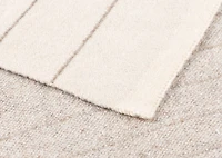 Sutton Stripe Throw Ivory/Savanna