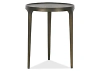 Bautista Accent Table 16" -Bronze