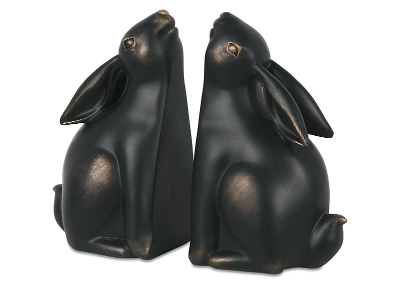 Bunny Bookend Set