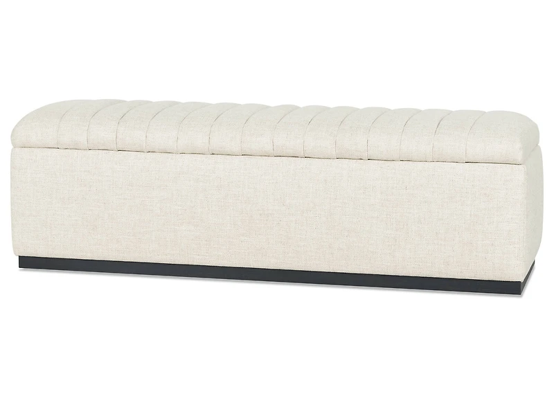 Oliver Storage Bench -Levie Sand