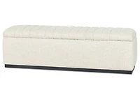 Oliver Storage Bench -Levie Sand