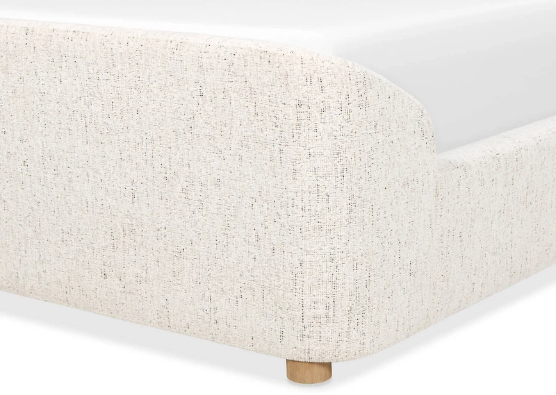 Gabi Tall Bed -Pascal Cream, KING