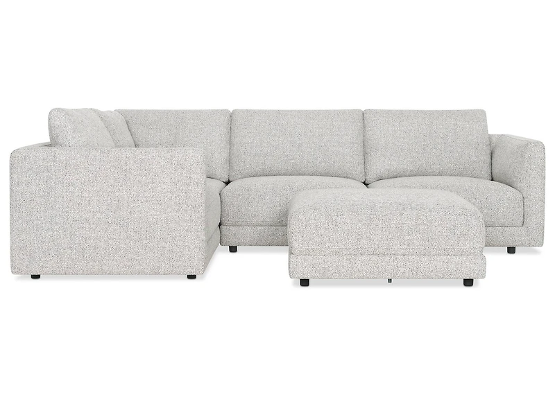 Mila Armless Chair Module -Sela Grey
