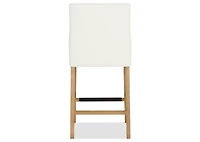 Murdoch Counter Stool -Becca Cream/Fawn