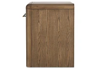 Wallen Slim Nightstand -Dunn Clay
