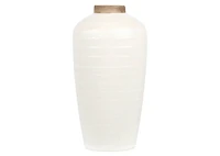 Lucille Vase Tall White