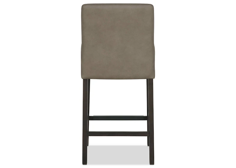 Maurizio Lthr Counter Stool -Torino Moch