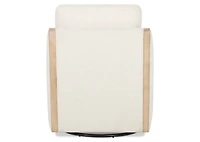 Olivia Swivel Armchair -Mel Ivory