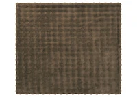 Zoey Faux Fur Throw Mushroom
