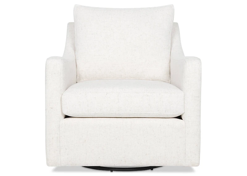 Rorke Swivel Chair -Camila Oyster