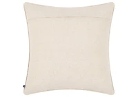 Amaris Cotton Pillow 20x20 Sand/Black