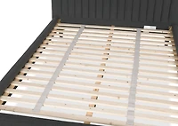 Abbott Bed -Easton Charcoal, KING