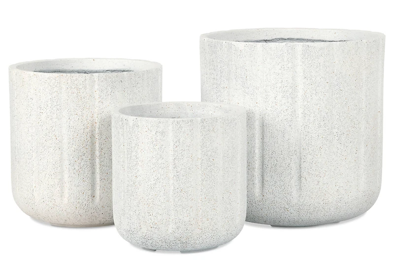 Kora Planter Medium White