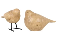 Rue Standing Bird Decor Natural
