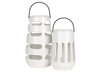 Faro Lantern Tall White