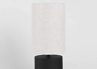 Zuma Portable LED Table Lamp Black