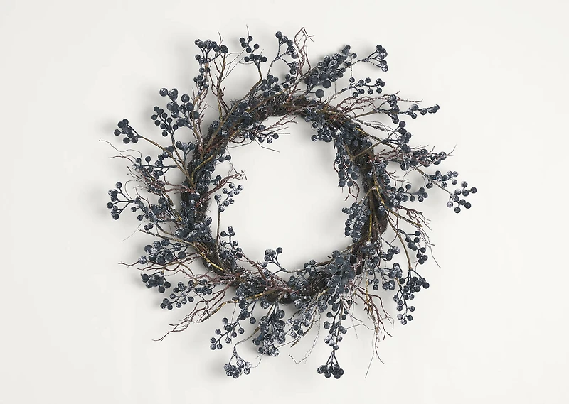 Myrtille Iced Blueberry Wreath