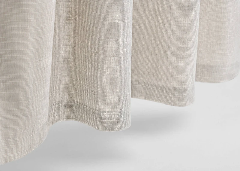 James Curtain 96 Sand/Ivory