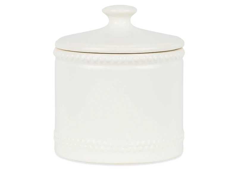 Brindley Canister Large White