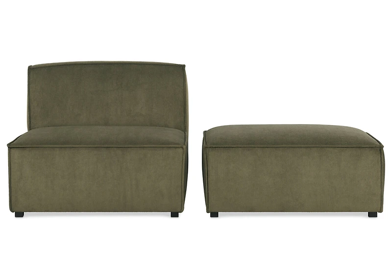 Felix Chair/Ottoman -Tao Moss