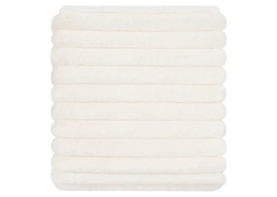 Moritz Faux Fur Throw Ivory