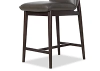 Esmae Leather Counter Stool -Reede Char