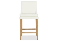 Murdoch Counter Stool -Becca Cream/Fawn