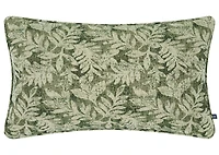 Amy Tapestry Pillow 14x24 Green