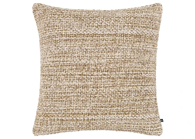 Hayes Boucle Pillow 20x20 Ivory/Mushroom