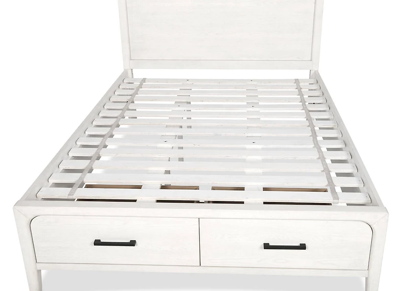 Marisol Storage Bed -Nevin Fog, QUEEN