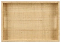 Silvana Raffia Tray Rectangular Natural