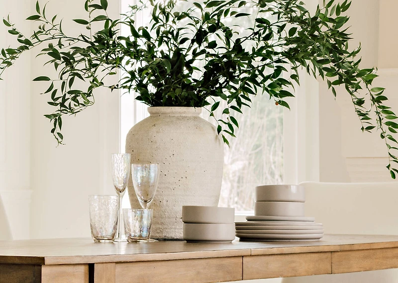 Carmina Vase Small White