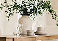 Carmina Vase Small White