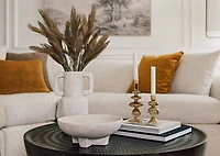 Bobbi Candle Holder Small Brown