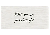 Life Questions Napkins Set of 8 Oatmeal