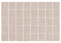 Baker Placemat Sand/Ivory