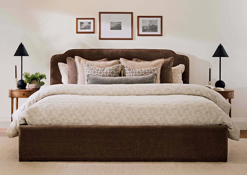 Willa Cotton Duvet Set Queen Sand