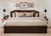 Willa Cotton Duvet Set Queen Sand